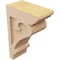 Ekena Millwork 4"W x 8"D x 12"H Classic Mayflower Rough Cedar Woodgrain TimberThane Corbel, Primed Tan CORUR04X08X12MAYRCPR - alternate 4